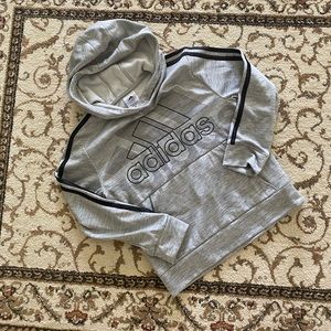 Boys Adidas Hoodie Sweatshirt / Small 8